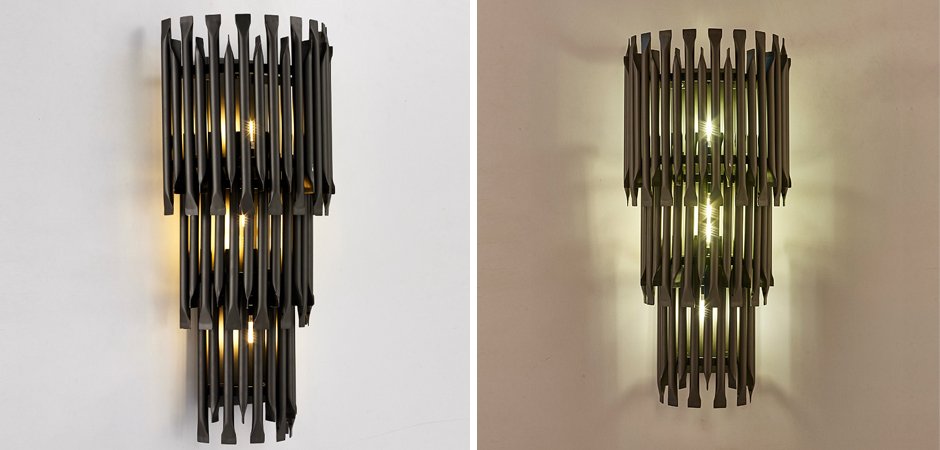 Бра MATHENY III WALL LAMP by DELIGHTFULL Black Бра MATHENY III WALL LAMP by DELIGHTFULL Black - Loft-Concept в Липецке