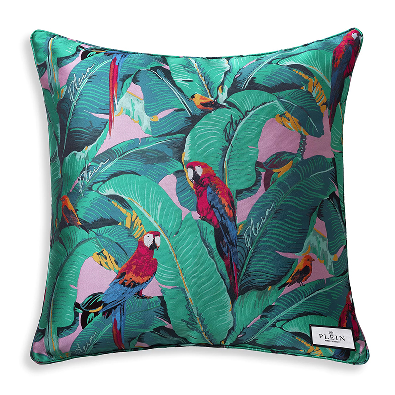 Подушка Philipp Plein Cushion Parrot 50 x 50 Мульти Подушка Philipp Plein Cushion Parrot 50 x 50 Мульти в Липецке | Loft Concept