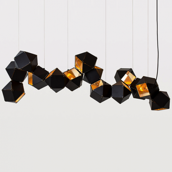 Люстра Welles Long Chandelier Черный в Липецке | Loft Concept 
