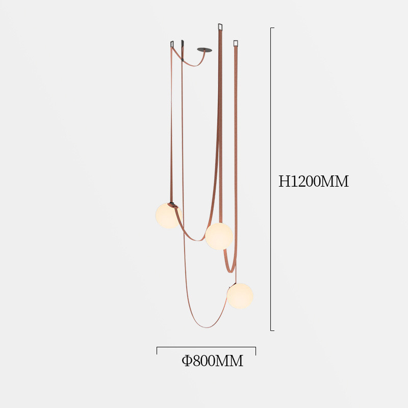 Vibia PLUSMINUS Серия подвесных светильников с белыми шарообразными плафонами из стекла на красных текстильных ремнях Vibia PLUSMINUS Серия подвесных светильников с белыми шарообразными плафонами из стекла на красных текстильных ремнях в Липецке