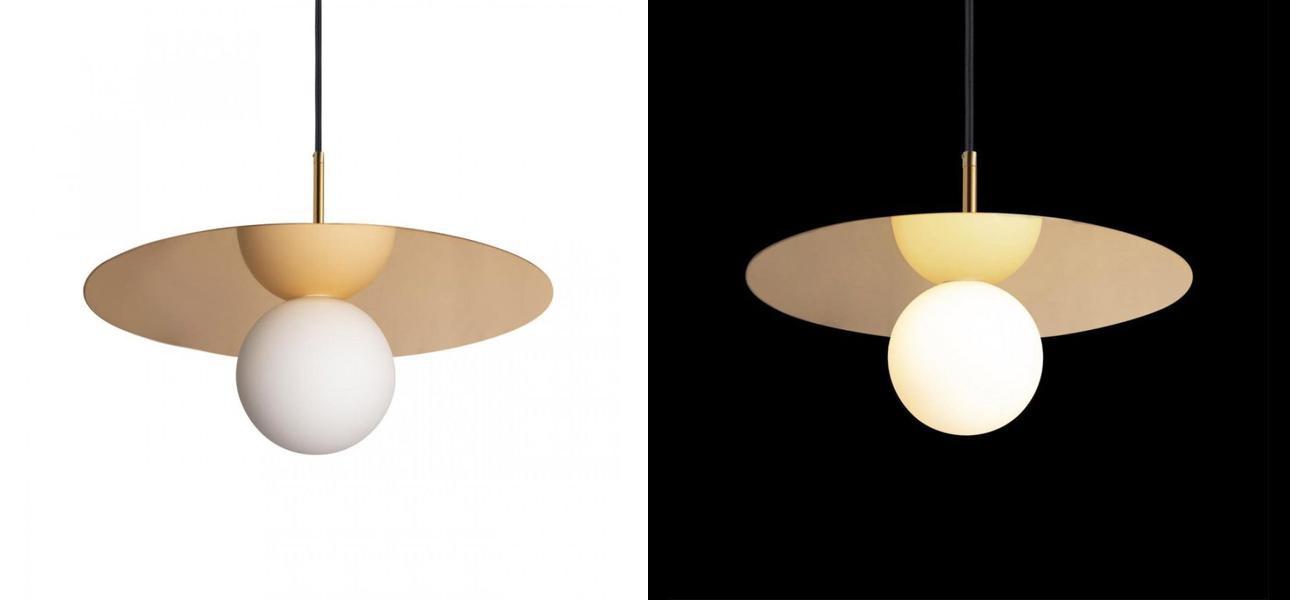 Подвесной светильник MATISSE Gold 35 см - фото