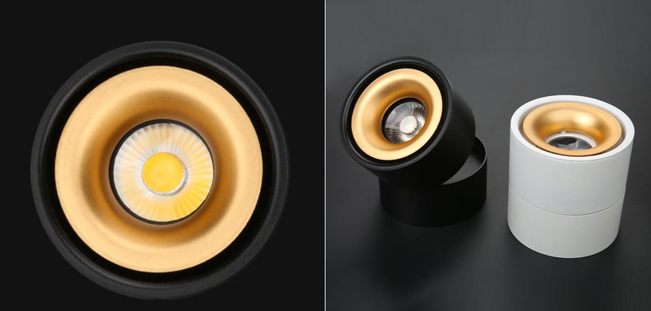 Спот Whirl LED Black Спот Whirl LED Black - Loft-Concept в Липецке