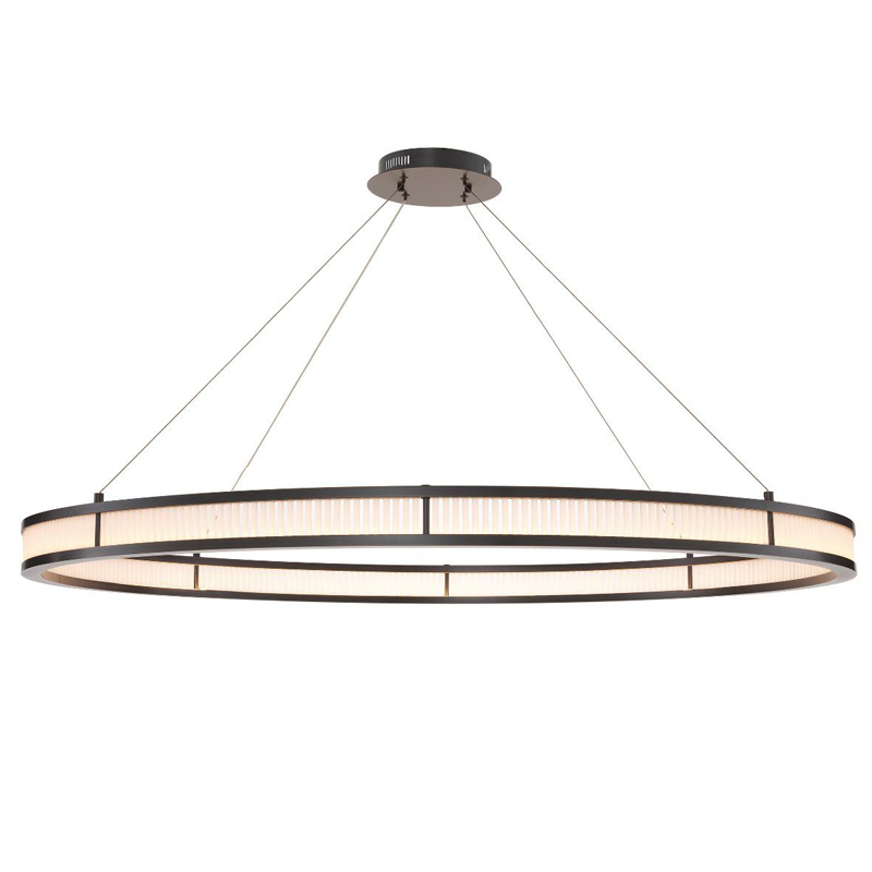 Люстра Eichholtz Chandelier Damien XL Bronze Темная бронза Белое матовое стекло Люстра Eichholtz Chandelier Damien XL Bronze Темная бронза Белое матовое стекло в Липецке | Loft Concept