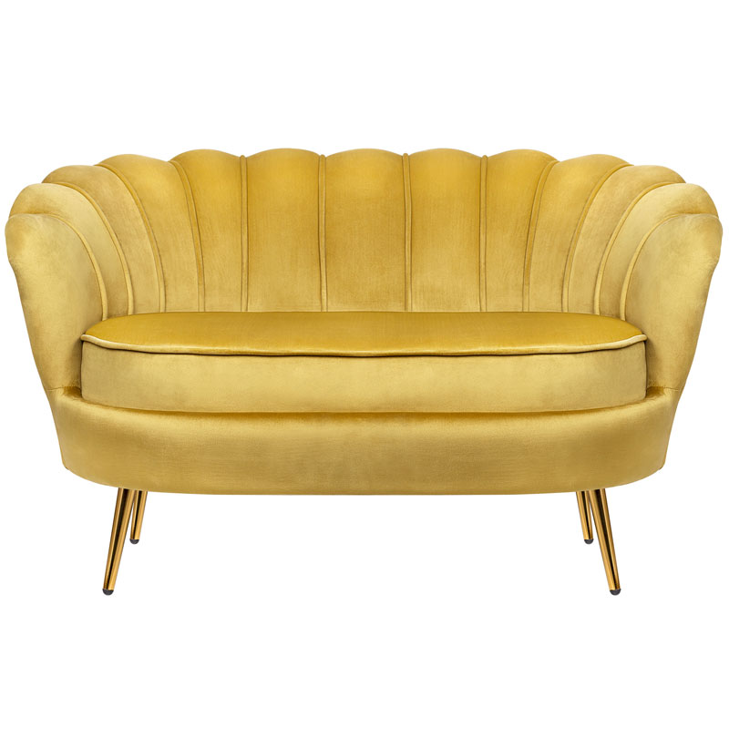 Диван желтый seashell yellow Желтый Диван желтый seashell yellow Желтый в Липецке | Loft Concept