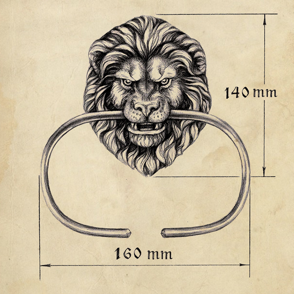 Держатель для туалетной бумаги Bronze Lion Держатель для туалетной бумаги Bronze Lion в Липецке