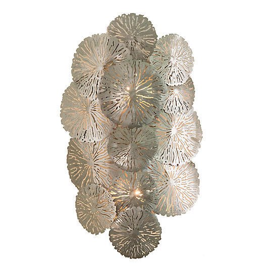 Бра Lily Pad Wall Sconce Nickel Серебряный Бра Lily Pad Wall Sconce Nickel Серебряный в Липецке | Loft Concept