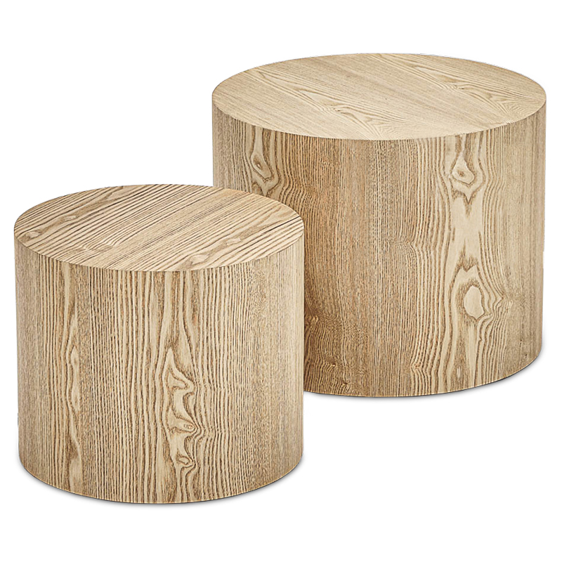 Комплект кофейных столов Amato Wood Coffee Table Древесина в Липецке | Loft Concept 
