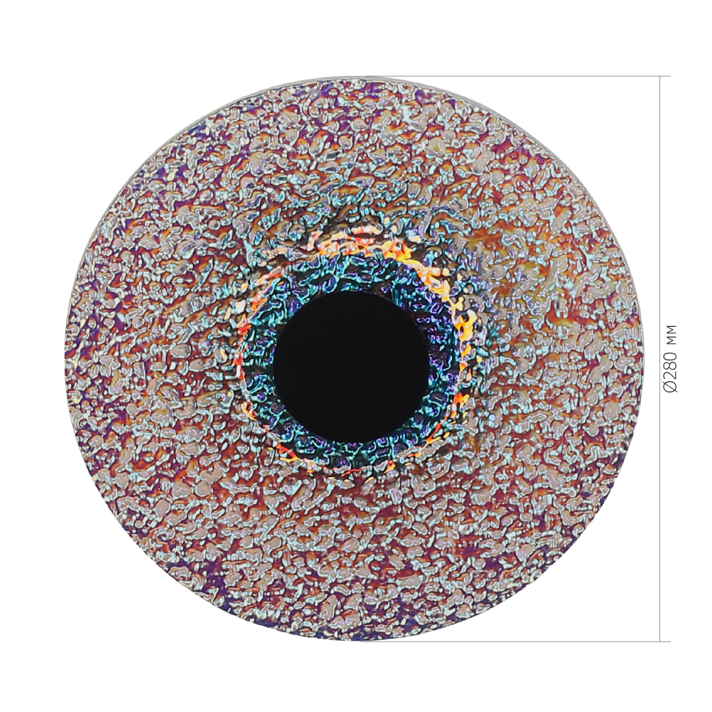 Бра круглое стеклянное с морозным эффектом Heterochromia в Липецке