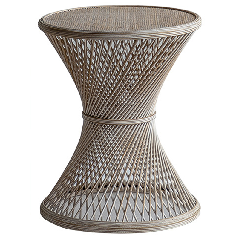 Приставной стол Zaire Wicker Coffee Table Light Древесина Приставной стол Zaire Wicker Coffee Table Light Древесина в Липецке | Loft Concept