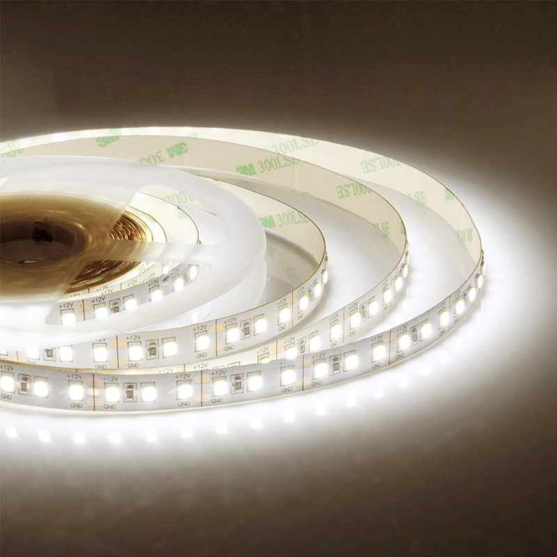 Светодиодная лента 120LED/m 2835SMD дневной белый 5M Белый Светодиодная лента 120LED/m 2835SMD дневной белый 5M Белый в Липецке | Loft Concept