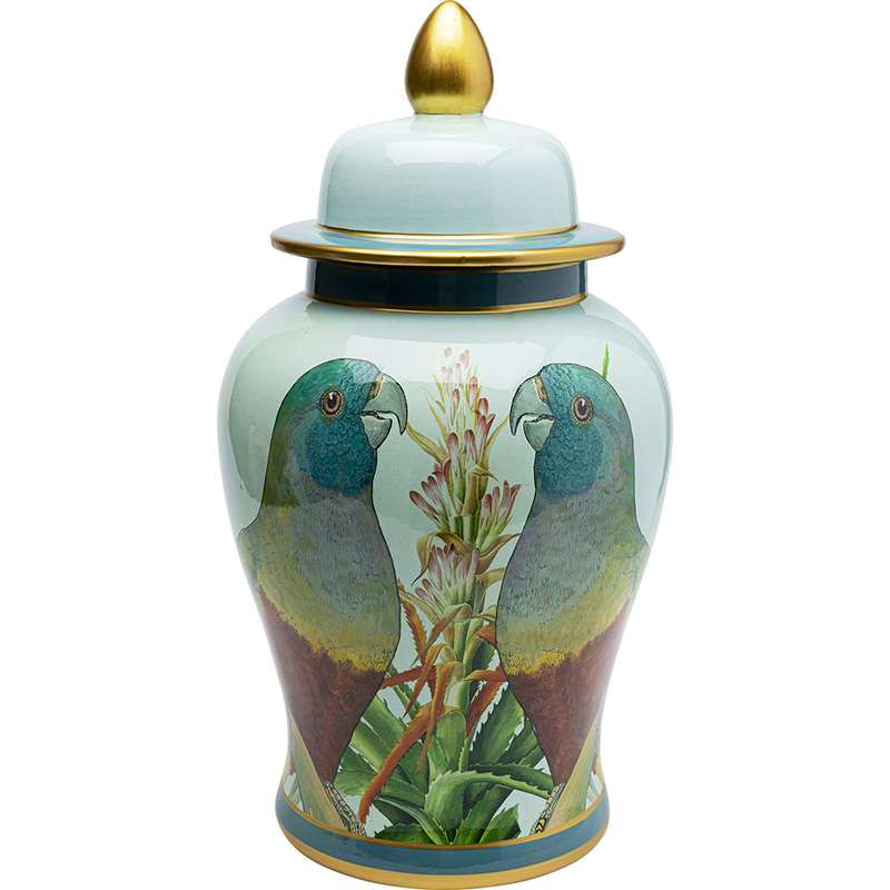 Ваза Porcelain Vase Parrots Мульти Ваза Porcelain Vase Parrots Мульти в Липецке | Loft Concept