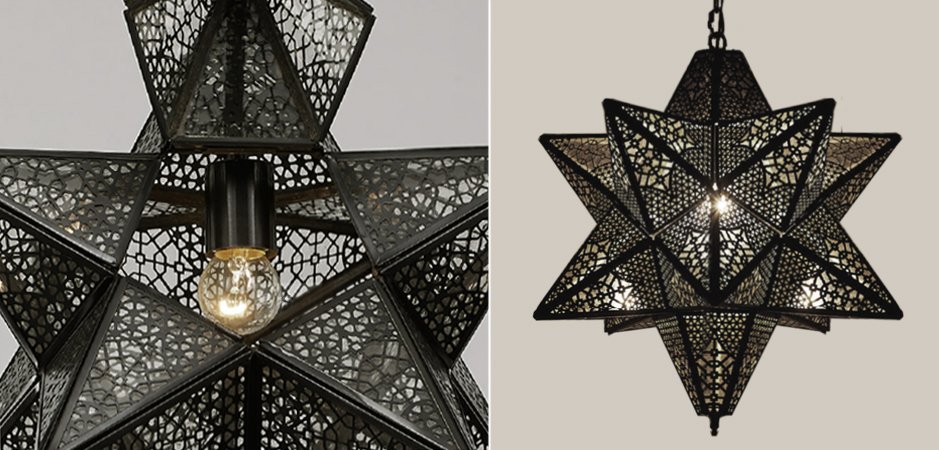 Люстра Morocco Black Star Люстра Morocco Black Star - Loft-Concept в Липецке