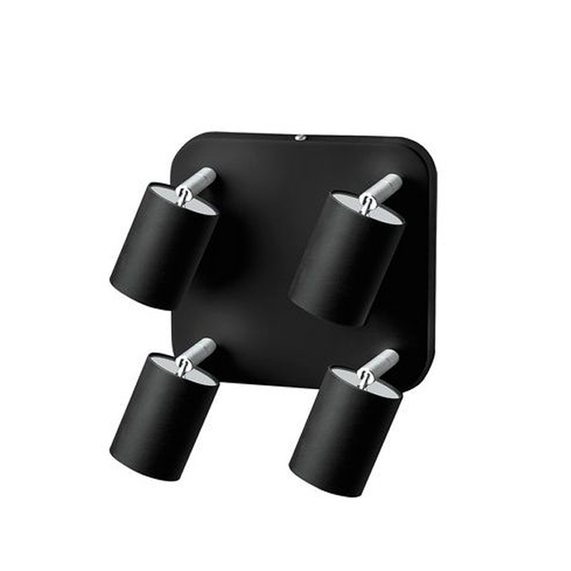 Настенный спот Celis Spot Wall Four Lamp black Черный Настенный спот Celis Spot Wall Four Lamp black Черный в Липецке | Loft Concept