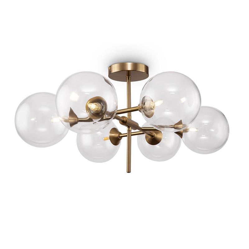 Потолочная люстра Gallotti & Radice Bronze 6 Бронза Потолочная люстра Gallotti & Radice Bronze 6 Бронза в Липецке | Loft Concept