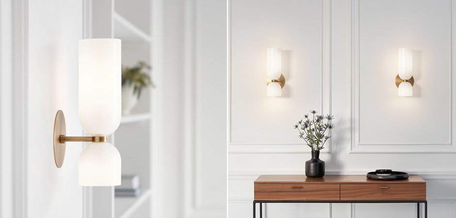 Бра Lightmaker Studio Edie Sconce White Бра Lightmaker Studio Edie Sconce White - Loft-Concept в Липецке