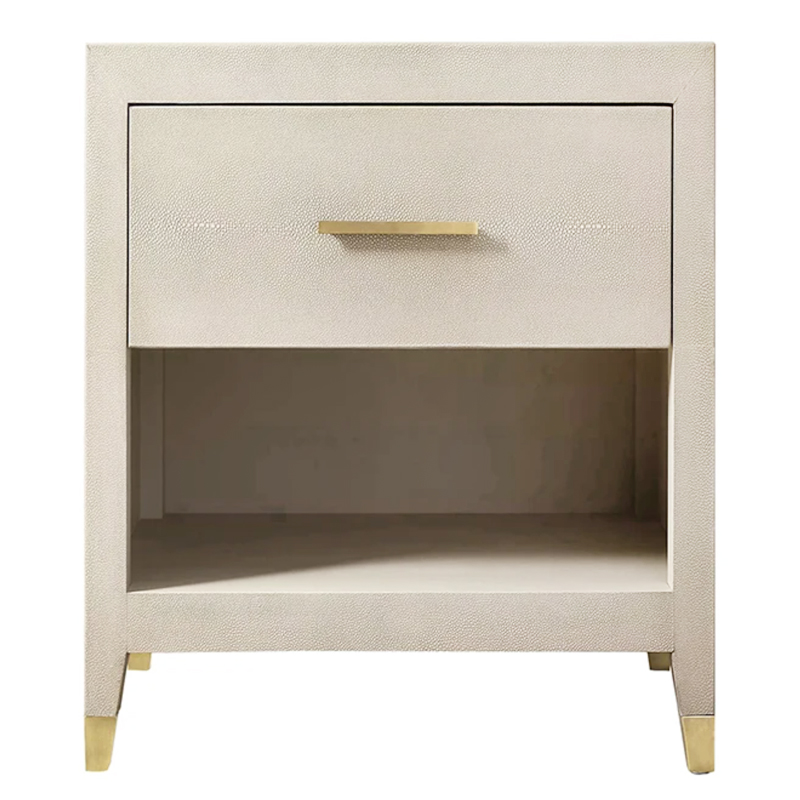 Charles Stingray Ivory Bedside table Тумбочка скат Золотой ivory ( слоновая кость ) Charles Stingray Ivory Bedside table Тумбочка скат Золотой ivory ( слоновая кость ) в Липецке | Loft Concept