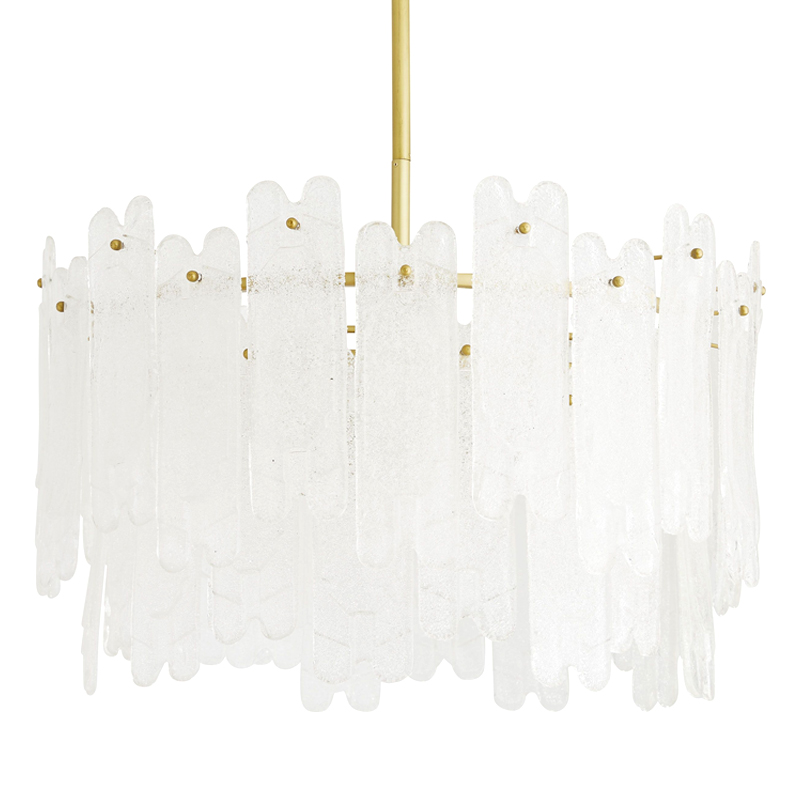 Люстра Arteriors MUGLER CHANDELIER Золотой Белый Люстра Arteriors MUGLER CHANDELIER Золотой Белый в Липецке | Loft Concept