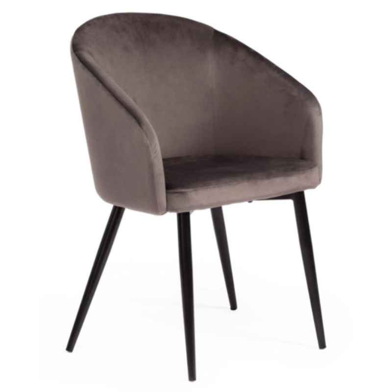 Стул Keane Grey Chair Серый Черный Стул Keane Grey Chair Серый Черный в Липецке | Loft Concept