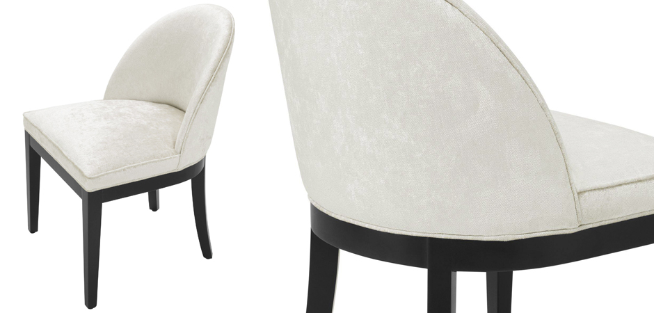 Стул Eichholtz Dining Chair Fallon Mirage off-white Стул Eichholtz Dining Chair Fallon Mirage off-white - Loft-Concept в Липецке