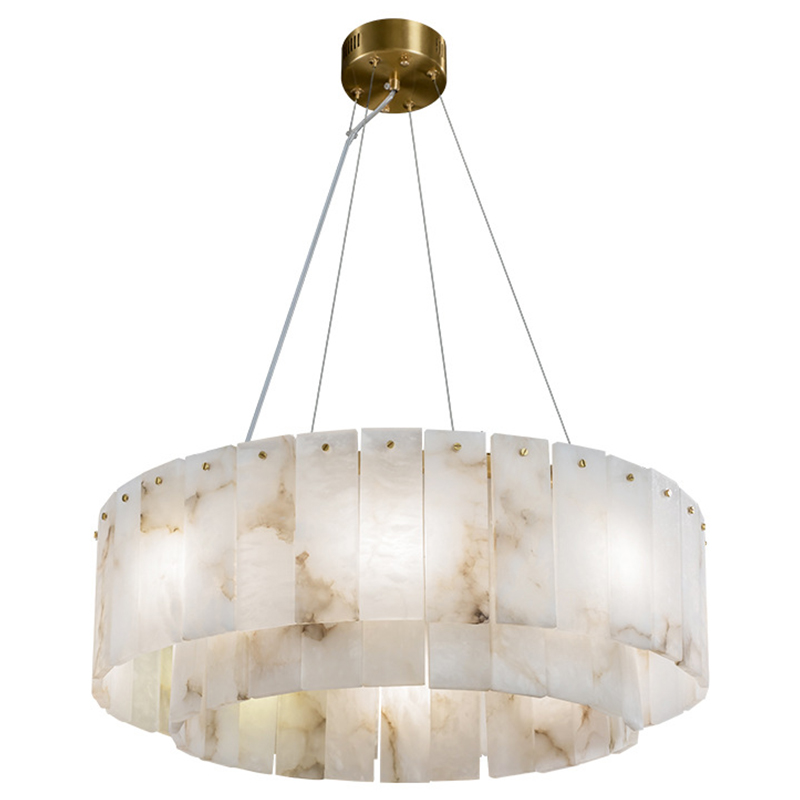 Люстра Арт-Деко натуральный мрамор Art-Deco Chandelier Marble Люстра Арт-Деко натуральный мрамор Art-Deco Chandelier Marble в Липецке | Loft Concept