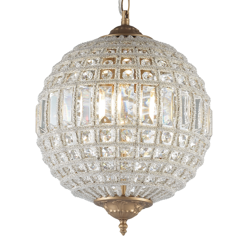 Люстра Sandrain Chandelier Бронза Прозрачный Люстра Sandrain Chandelier Бронза Прозрачный в Липецке | Loft Concept