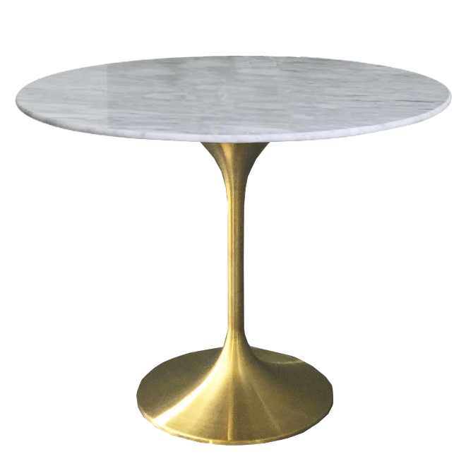 Стол Tulip brass Латунь Серый (Gray) Стол Tulip brass Латунь Серый (Gray) в Липецке | Loft Concept