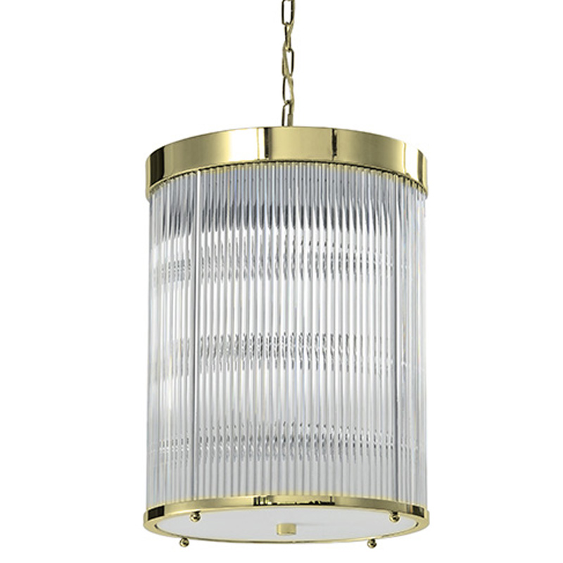 Люстра Caleb Gold Chandelier Золотой Прозрачный (Transparent) Люстра Caleb Gold Chandelier Золотой Прозрачный (Transparent) в Липецке | Loft Concept