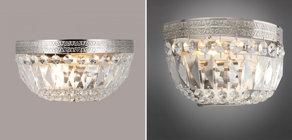 Бра Ancient Ocean Nickel Бра Ancient Ocean Nickel - Loft-Concept в Липецке