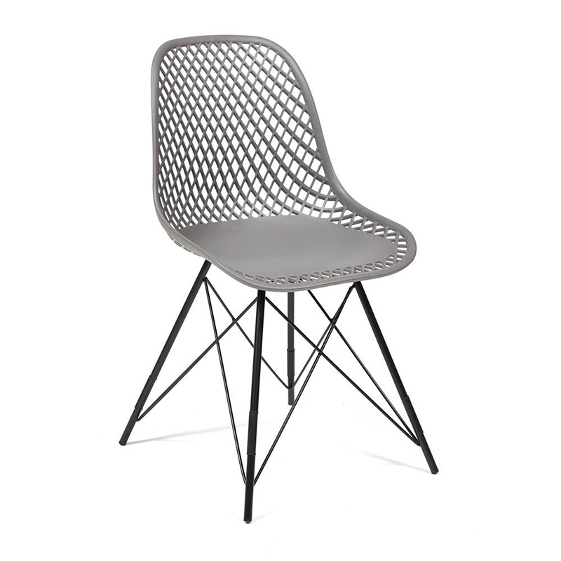 Стул DSR mesh gray Серый Черный Стул DSR mesh gray Серый Черный в Липецке | Loft Concept