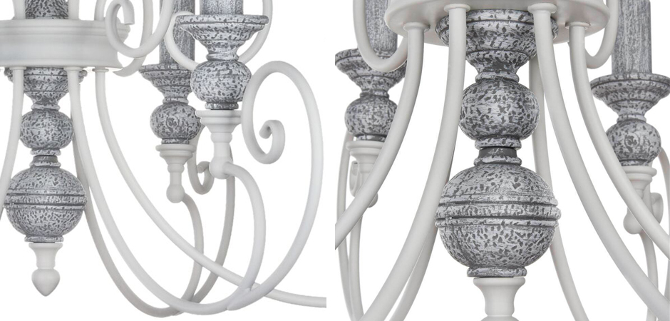 Люстра Mocenigo Chandelier White Люстра Mocenigo Chandelier White - Loft-Concept в Липецке