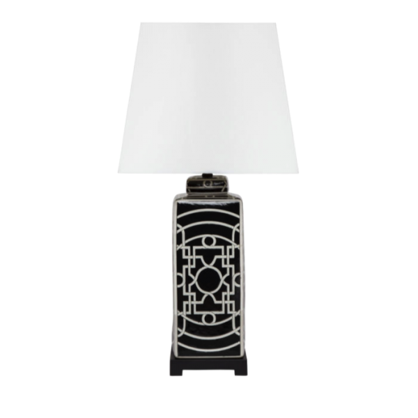 Настольная лампа Black & White Puzzle Настольная лампа Black & White Puzzle в Липецке | Loft Concept