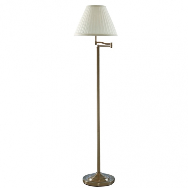 Напольный светильник Classic Corolina Light Floor Латунь Античная полированная Напольный светильник Classic Corolina Light Floor Латунь Античная полированная в Липецке | Loft Concept