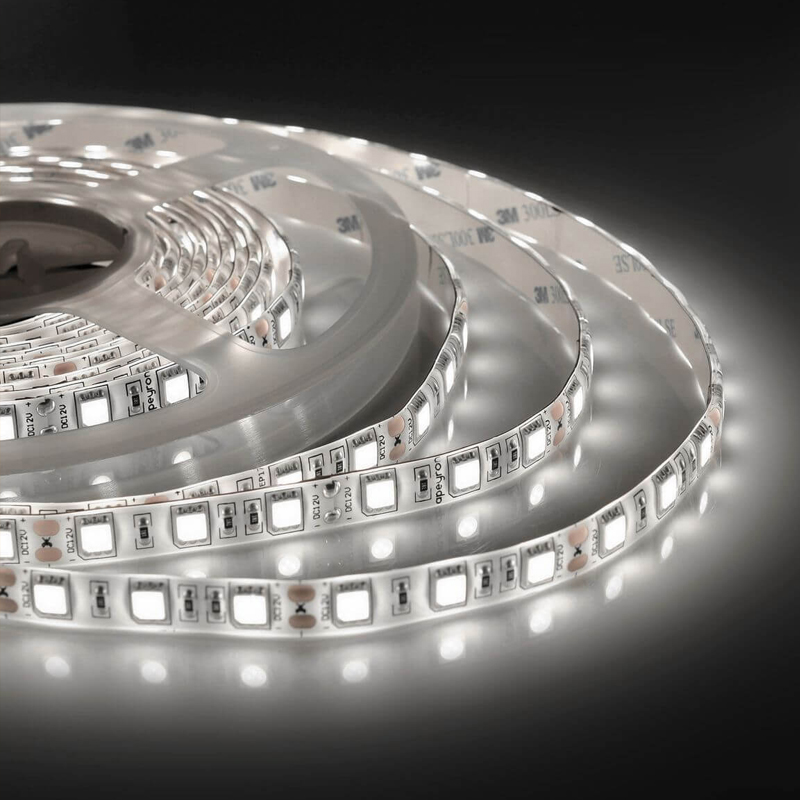 Светодиодная влагозащищенная лента 60Led/m 5050SMD дневной белый 5M Белый Светодиодная влагозащищенная лента 60Led/m 5050SMD дневной белый 5M Белый в Липецке | Loft Concept