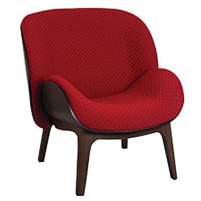 Кресло chair Fauteuil KALIN Design JM Gady Черный Красный Кресло chair Fauteuil KALIN Design JM Gady Черный Красный в Липецке | Loft Concept