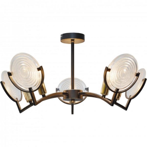 Люстра Mouthpiece Chandelier Золотой Коричневый Люстра Mouthpiece Chandelier Золотой Коричневый в Липецке | Loft Concept