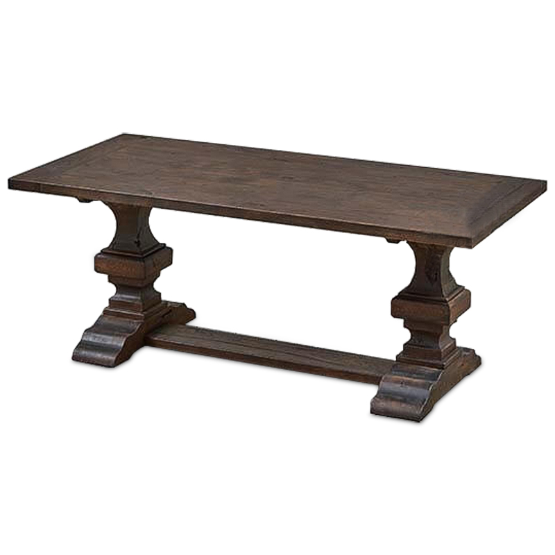 Обеденный стол Theseus Dinner Table Коричневый Обеденный стол Theseus Dinner Table Коричневый в Липецке | Loft Concept