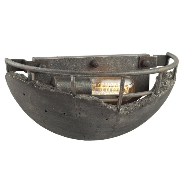 Бра Stone industrial wall lamp Серый (Gray) Бра Stone industrial wall lamp Серый (Gray) в Липецке | Loft Concept