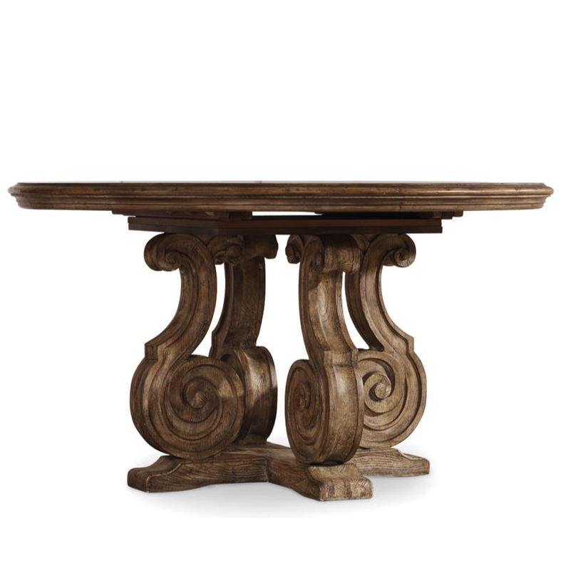 Обеденный Dining TABLE RONDE BAROQUE Коричневый Обеденный Dining TABLE RONDE BAROQUE Коричневый в Липецке | Loft Concept