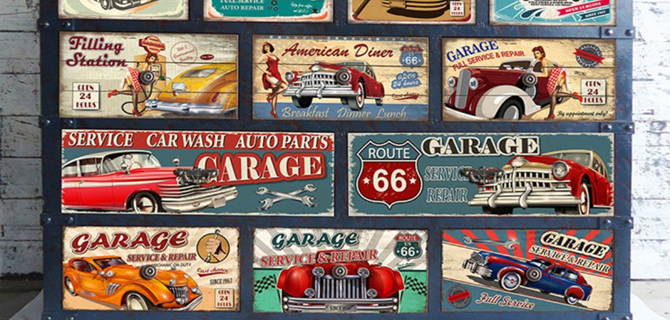 Комод металлический в стиле лофт Loft Retro Car Комод металлический в стиле лофт Loft Retro Car - Loft-Concept в Липецке