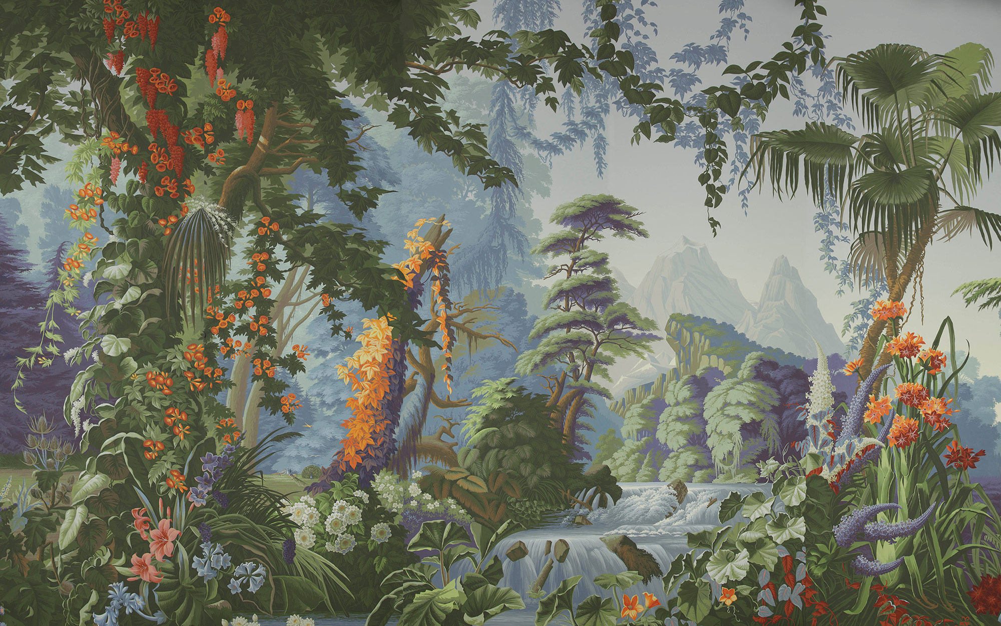Обои ручная роспись L'Eden Eden on scenic paper Обои ручная роспись L'Eden Eden on scenic paper - постер Loft-Concept в Липецке