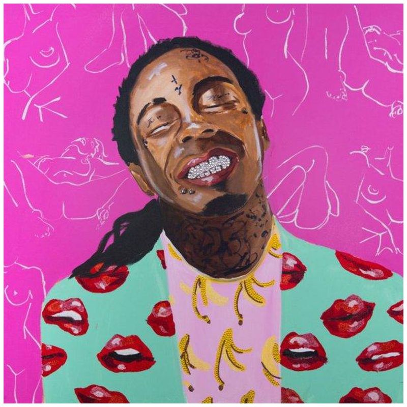 Картина Lil Wayne with Kama Sutra Wallpaper Мульти Картина Lil Wayne with Kama Sutra Wallpaper Мульти в Липецке | Loft Concept