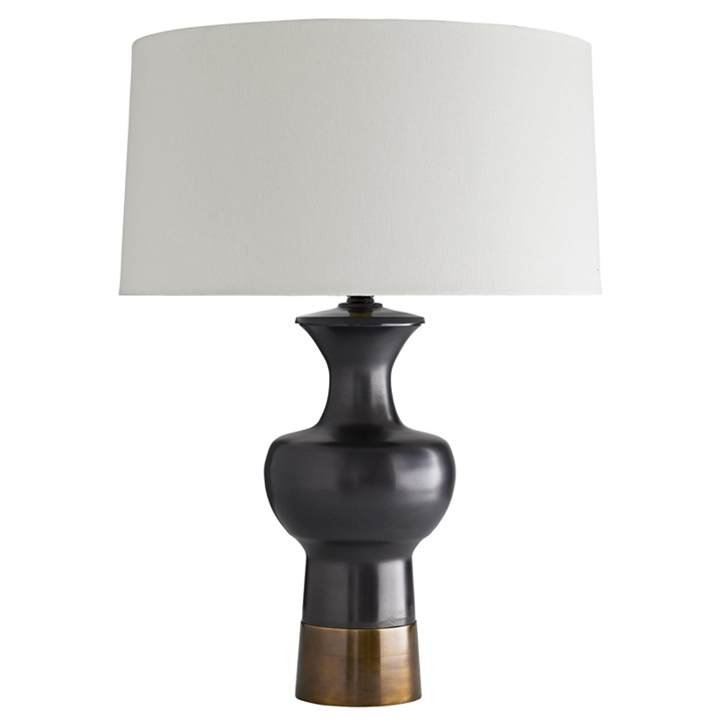 Дизайнерская настольная лампа PABLO LAMP Золотой Белый Черный Дизайнерская настольная лампа PABLO LAMP Золотой Белый Черный в Липецке | Loft Concept