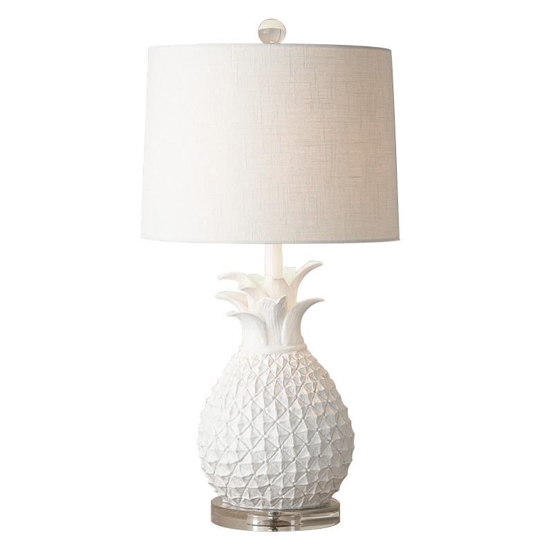 Настольная лампа White Pineapple Table lamp Белый Настольная лампа White Pineapple Table lamp Белый в Липецке | Loft Concept