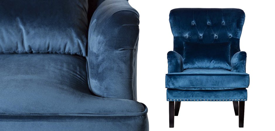 Stony Brook Chair Blue Кресло Stony Brook Chair Blue Кресло - Loft-Concept в Липецке