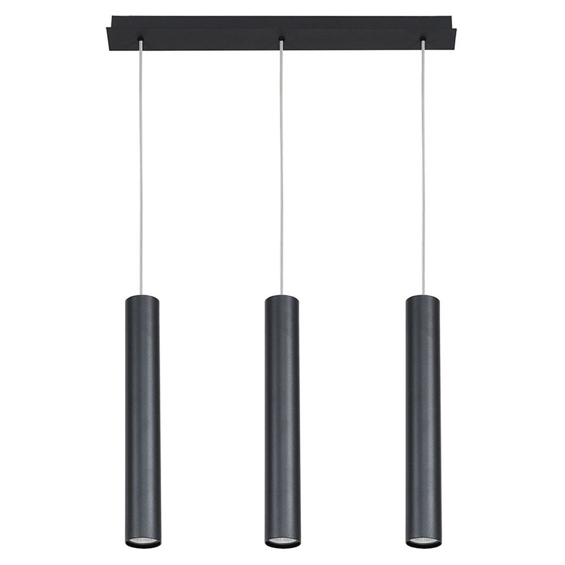 Люстра Luis Chandelier Line black Черный Люстра Luis Chandelier Line black Черный в Липецке | Loft Concept