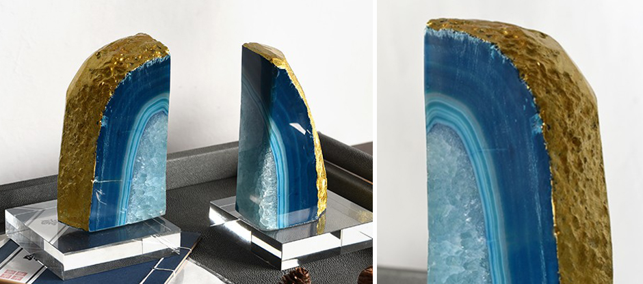 Держатели книг Magic Stone Agate Держатели книг Magic Stone Agate - Loft-Concept в Липецке