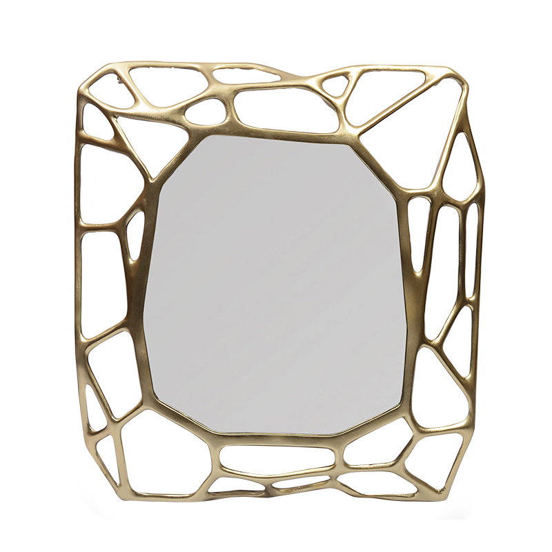 Зеркало Mirror Cell gold Золотой Зеркало Mirror Cell gold Золотой в Липецке | Loft Concept
