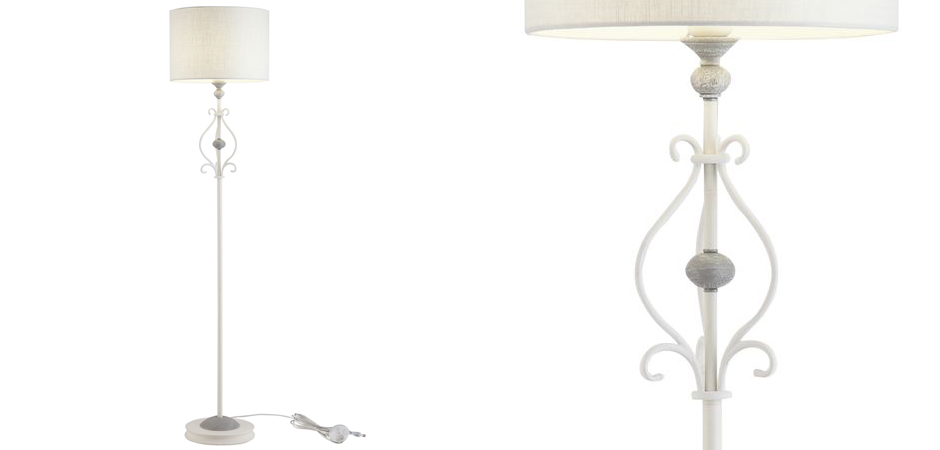 Торшер Mocenigo Floor Lamp White Торшер Mocenigo Floor Lamp White - Loft-Concept в Липецке