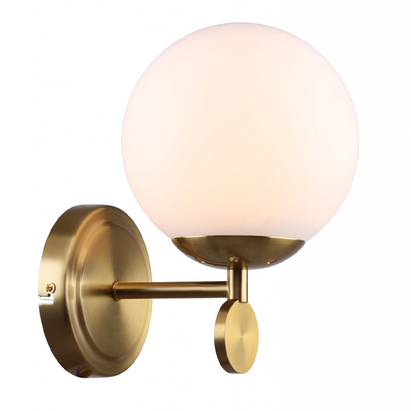 Бра Kyran Wall Lamp Bronze Бронза Белый Бра Kyran Wall Lamp Bronze Бронза Белый в Липецке | Loft Concept