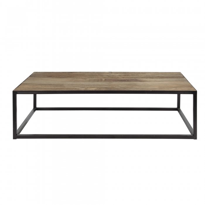 Стол Industrial Minimal Coffee Table 130 Черный Стол Industrial Minimal Coffee Table 130 Черный в Липецке | Loft Concept